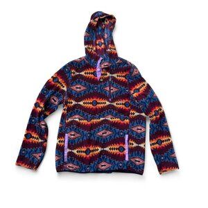 Dravus Fleece Aztec Design Longsleeve Pullover